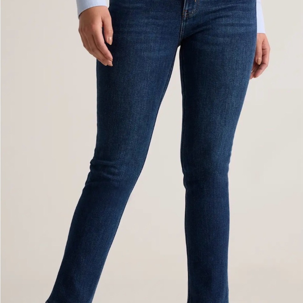 Quince Luna Slim Straight Jeans